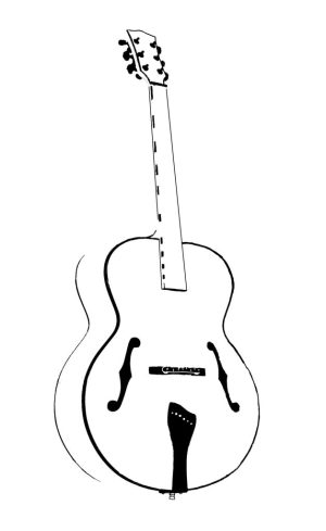Carbon fiber guitar