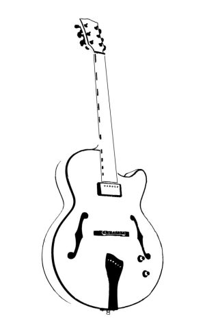 Carbon fiber guitar